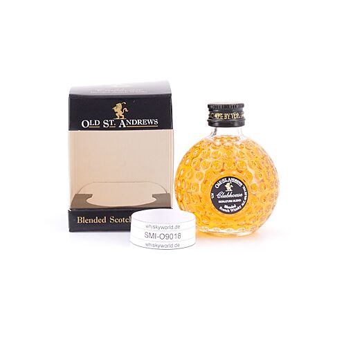 Old St. Andrews Blended Scotch klare Golfballformflasche 0,050 Liter/ 40.0% vol Produktbild