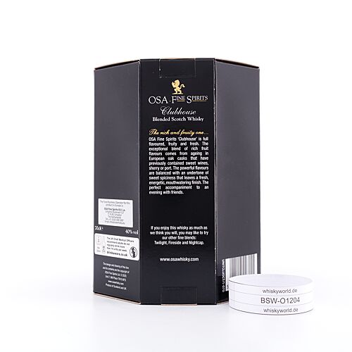 Old St. Andrews Clubhouse Golfball 0,70 Liter/ 40.0% vol Produktbild