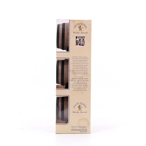 Old St. Andrews Mini-Fass-Set Blended Malt Twilight 10 y.o., Fireside 12 y.o., Nightcap 15 y.o. je 0,05l 0,150 Liter/ 40.0% vol Produktbild