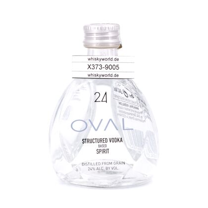Oval 24 Spirit Structured Vodka Miniatur 0,050 Liter/ 24.0% vol