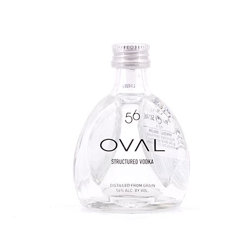 Oval 56 Structured Vodka Miniatur 0,050 Liter/ 56.0% vol Produktbild