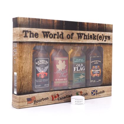 Pabst & Richarz The World of Whisk(e)ys  0,160 Liter/ 40.0% vol