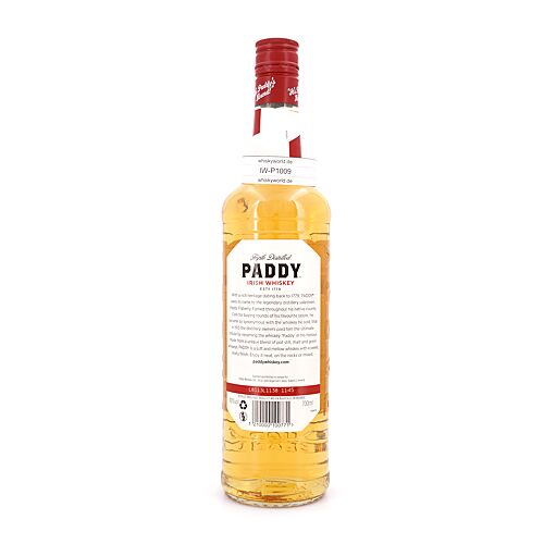 Paddy Old Irish  0,70 Liter/ 40.0% vol Produktbild