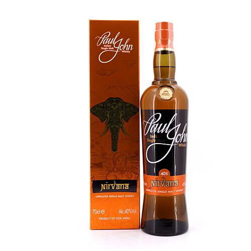 Paul John Nirvana Unpeated  0,70 Liter/ 40.0% vol Produktbild