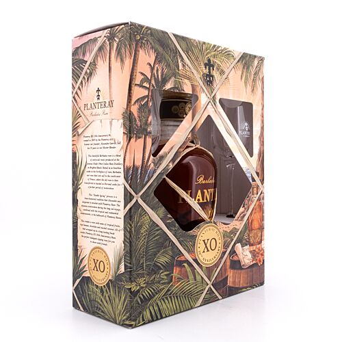 Planteray Barbados Extra Old Geschenkset inkl. 2 Gläser 0,70 Liter/ 40.0% vol Produktbild