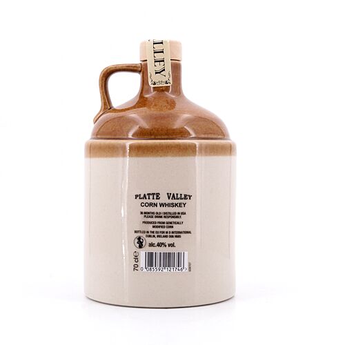 Platte Valley Corn Whiskey 36 Months old im Keramik-Krug  0,70 Liter/ 40.0% vol Produktbild