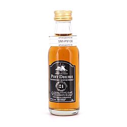 Poit Dhubh 21 Jahre Miniatur Gaelic Whisky Produktbild