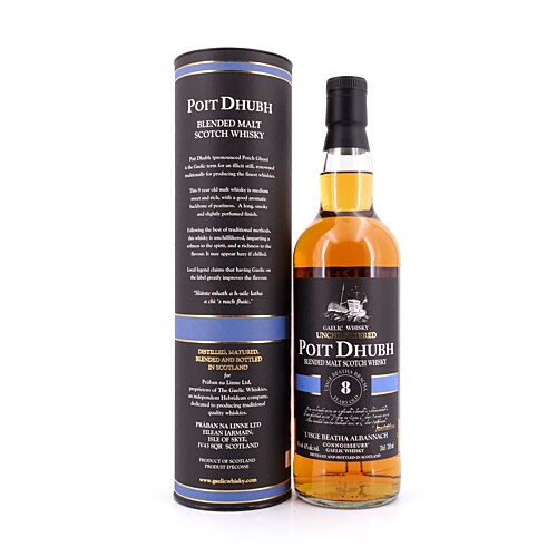 Poit Dhubh 8 Jahre  0,70 Liter/ 43.0% vol Produktbild