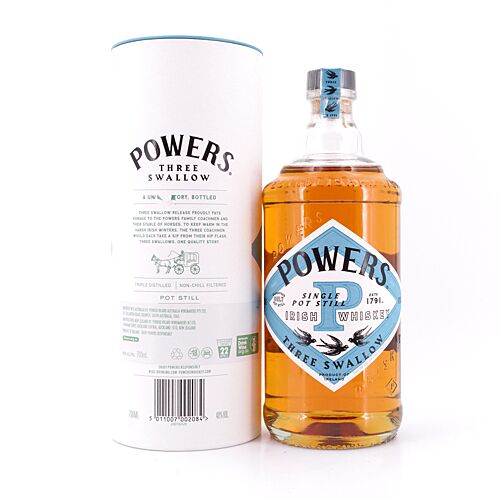Powers Three Swallow  0,70 Liter/ 40.0% vol Produktbild