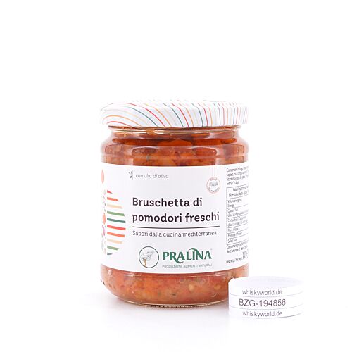 Pralina Bruschetta di pomodori freschi Bruschetta mit frischen Tomaten 180 Gramm Produktbild