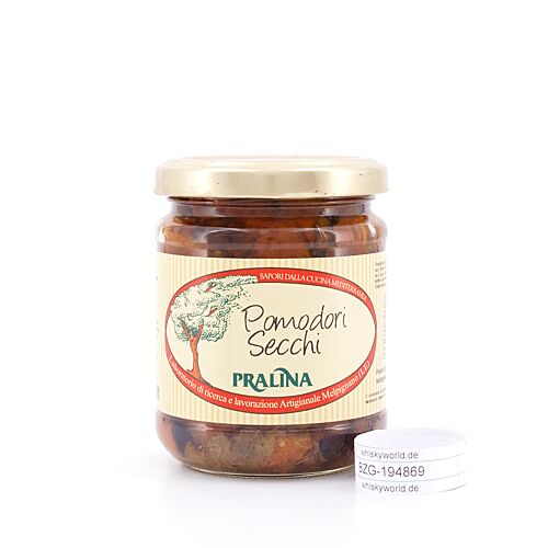 Pralina Pamodori Secchi Getrocknete Tomaten in Öl 200 Gramm Produktbild