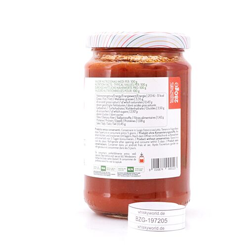 Pralina Sugo alle Melanzane Tomatensauce mit Aubergine 280 Gramm Produktbild