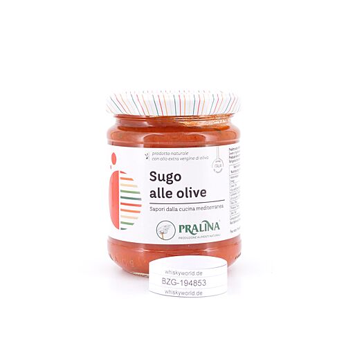 Pralina Sugo alle Olive Tomatensauce mit Oliven 180 Gramm Produktbild