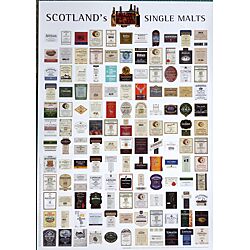 Prof. Walter Schobert The Malt Whiskies of Scotland Poster Format ca. 85 x 60 cm (inkl. seperater Einzelversand) Produktbild