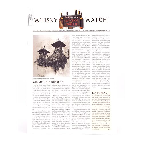 Prof. Walter Schobert Whisky Watch Nr. 26 1 Stück Produktbild
