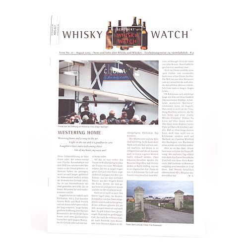 Prof. Walter Schobert Whisky Watch Nr. 27 1 Stück Produktbild
