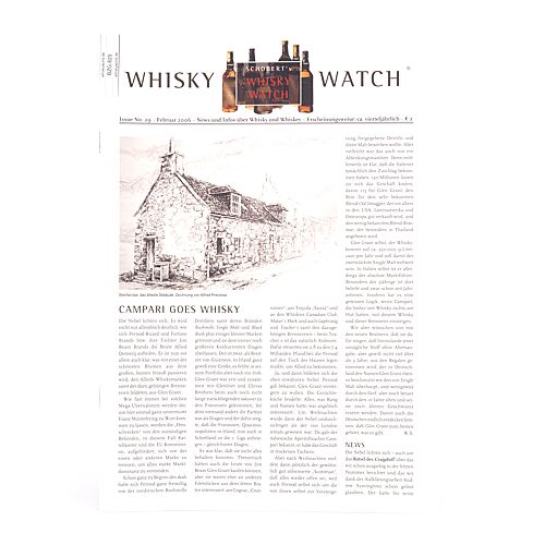 Prof. Walter Schobert Whisky Watch Nr. 29 1 Stück Produktbild