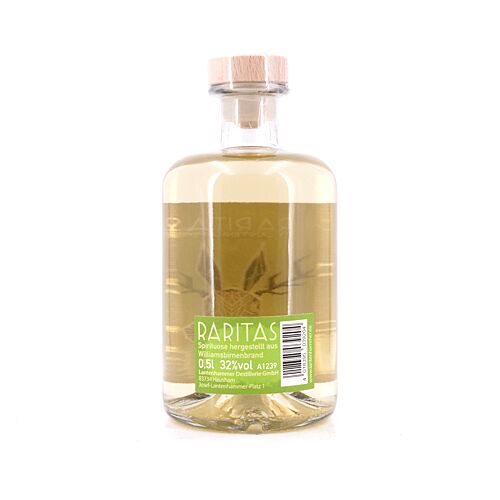 Raritas Birne Edelspirituose mit Fruchtauszug verfeinert  0,50 Liter/ 32.0% vol Produktbild