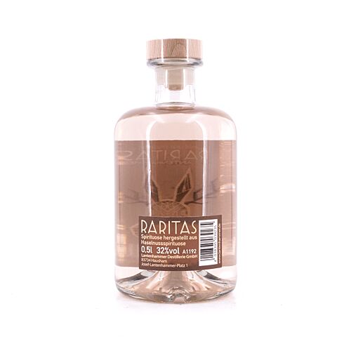 Raritas Haselnuss Edelspirituose mit Kakao verfeinert  0,50 Liter/ 32.0% vol Produktbild
