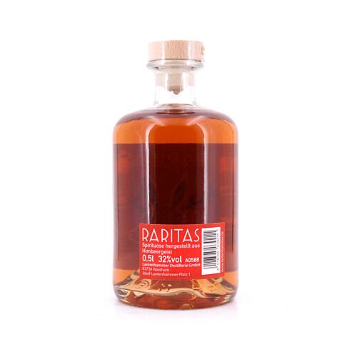 Raritas Himbeere Edelspirituose mit Fruchtauszug verfeiner  0,50 Liter/ 32.0% vol Produktbild