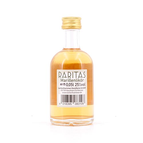 Raritas Marillenlikör Miniatur 0,050 Liter/ 25.0% vol Produktbild