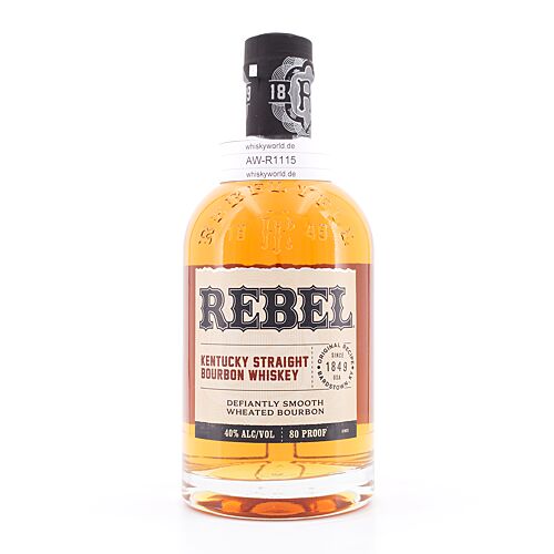 Rebel Yell Kentucky Straigth Bourbon Whiskey  0,70 Liter/ 40.0% vol Produktbild