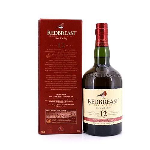 Redbreast 12 Jahre  0,70 Liter/ 40.0% vol Produktbild