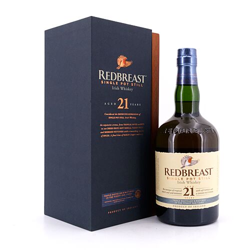 Redbreast 21 Jahre Single Pot Still Irish Whiskey  0,70 Liter/ 46.0% vol Produktbild