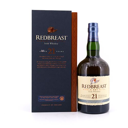 Redbreast 21 Jahre Single Pot Still Irish Whiskey  0,70 Liter/ 46.0% vol Produktbild