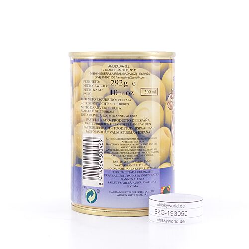 Rio Ana Aceitunas Rellenas de Ajo Grüne Oliven gefüllt mit Knoblauchpaste 292 Gramm Produktbild