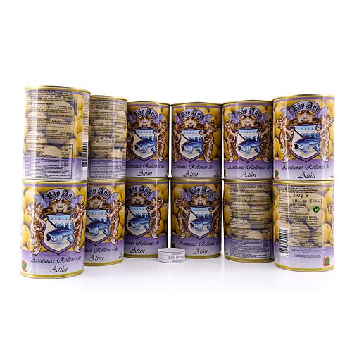 Rio Ana Aceitunas Rellenas de Atùn Grüne Oliven gefüllt mit Thunfischpaste 3,504 KG Produktbild