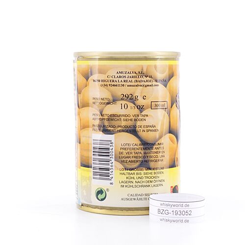 Rio Ana Aceitunas Rellenas de Limón Grüne Oliven gefüllt mit Zitronenpaste 292 Gramm Produktbild