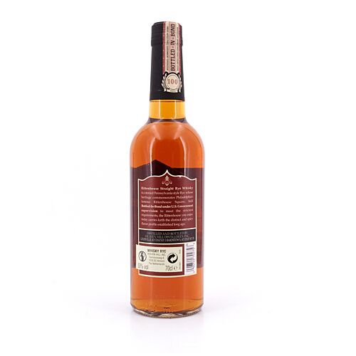 Rittenhouse Rye Bottled in Bond 100 Proof  0,70 Liter/ 50.0% vol Produktbild
