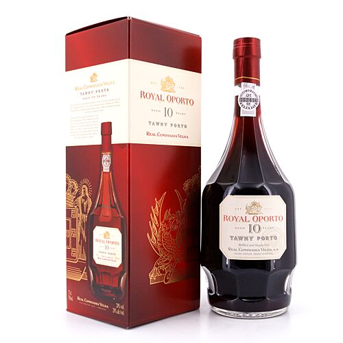 Royal Oporto 10 Jahre Decanterflasche 0,750 Liter/ 20.0% vol Produktbild
