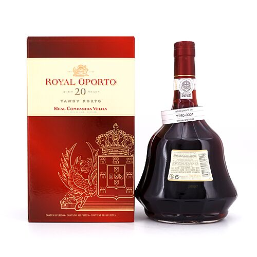 Royal Oporto 20 Jahre Decanterflasche 0,750 Liter/ 20.0% vol Produktbild