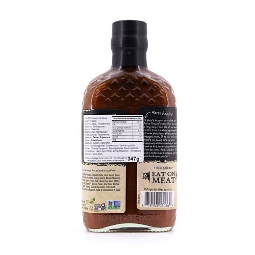 Rufus Teague Slim N' Sweet BBQ-Sauce Sugar Free 347 Gramm Produktbild