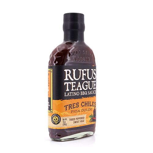 Rufus Teague Tres Chiles Latino BBQ Sauce  396 Gramm Produktbild