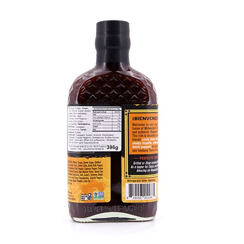 Rufus Teague Tres Chiles Latino BBQ Sauce  396 Gramm Produktbild