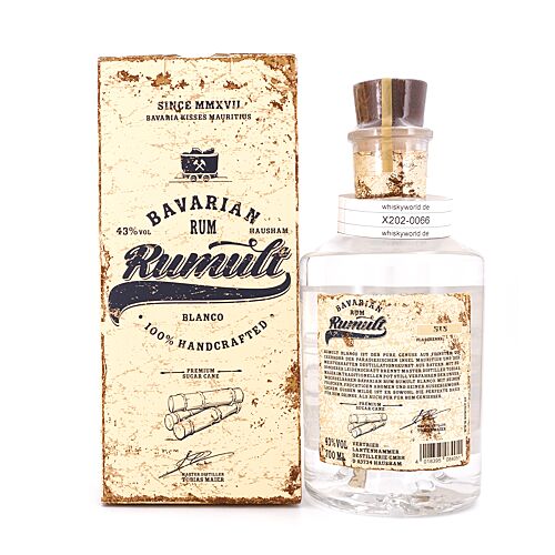 RUMULT Bavarian Rum Blanco  0,70 Liter/ 43.0% vol Produktbild