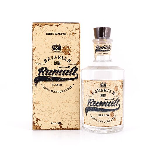 RUMULT Bavarian Rum Blanco  0,70 Liter/ 43.0% vol Produktbild
