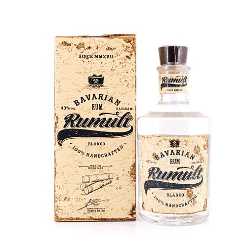 RUMULT Bavarian Rum Blanco  0,70 Liter/ 43.0% vol Produktbild