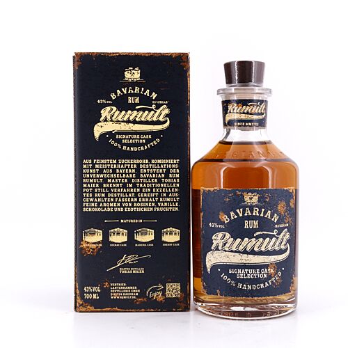 RUMULT Bavarian Rum Signature Cask Selection 0,70 Liter/ 43.0% vol Produktbild