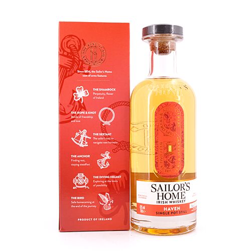 Sailor's Home Haeven Irish Single Pot Still  0,70 Liter/ 43.0% vol Produktbild