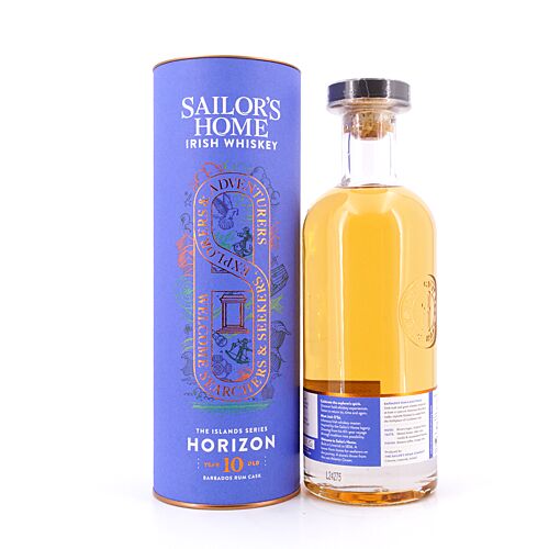Sailor's Home The Horizon 10 Jahre Barbados Rum Cask Finish Irish Whiskey 0,70 Liter/ 43.0% vol Produktbild