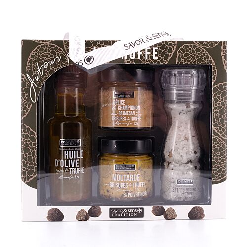 SAVOR CREATIONS Geschenkbox Rund um Trüffel  410 Gramm Produktbild