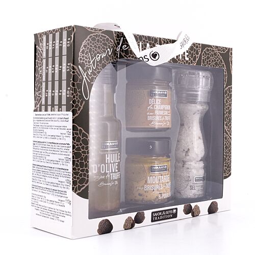 SAVOR CREATIONS Geschenkbox Rund um Trüffel  410 Gramm Produktbild
