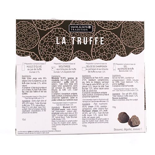 SAVOR CREATIONS Geschenkbox Rund um Trüffel  410 Gramm Produktbild