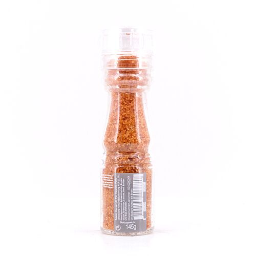 SAVOR CREATIONS Salzmühle mit Espelette Pfeffer Meersalz 145 Gramm Produktbild