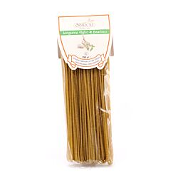 Sbiroli Linguine Aglio & Basilico Linguine mit Knoblauch und Basilikum Produktbild