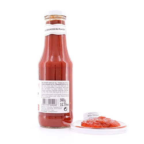Senchou Pur Ketch`up Piment De Cayenne Roter Paprika Tomaten Ketchup mit Cayenne Pfeffer 360 Gramm Produktbild
